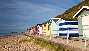 Close Brothers Savings Beach huts