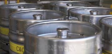 Close Brothers Brewery Rentals kegs